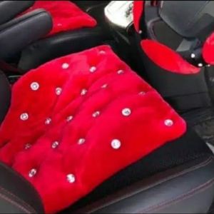 Bantal Duduk Mobil: Alas Bantal Duduk & Bonus Sarung Tisu