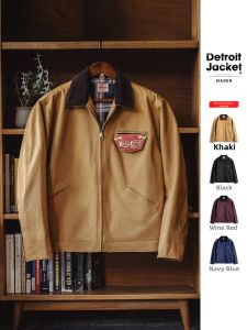 MADEN | American Barn Style Lapel Mens Fall Jacket