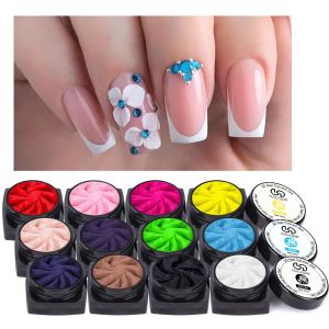 12 Colors Sculpture Painting Nail Gel Set 3D Carving Gels Nail Art Set Nail Products Design Tools Sculpture Nail Art Salon