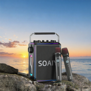 soaiy | Loa Bluetooth Có Mic Để Karaoke KTV Nhảy Múa Ngoài Trời