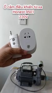Ổ cắm điều khiển từ xa 9501FS 30A 220VAC -Remote Kháng Nước Xuyên tường