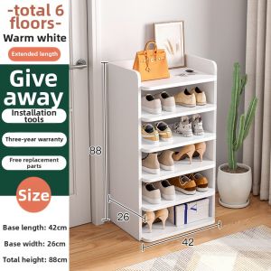 Slim Multilevel Storage Shoe Rack
