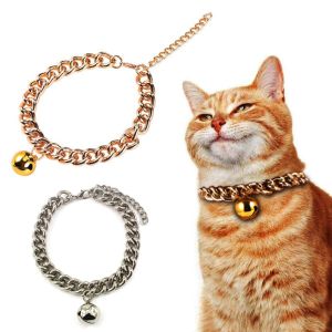DGFDF Aluminum Fashion Small Dog Necklace & Pet Chain for French Bulldog