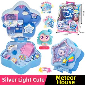 QIMIAOMENGKE | Shiny Shooting Star Edition Love Hearts Childrens House Toy