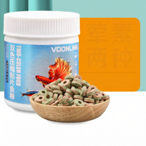 VOONLINE | Tropical Fish Flake Food For Small Fish Spirulina Brine Shrimp