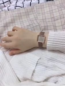 Jam Tangan Wanita Rapunzel Seri 2 Kulit Sintesis/Jam Tangan Casual Wanita