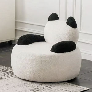 Cute Bear Baby Sofa Chair for Boys And Girls Young Age Childrens Sofa Seat Modern Simple Style Home Fabric Cushion Pad