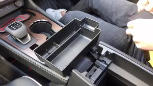For Nissan X-Trail 2021 2022 2023 2024 Car Console Armrest Storage Box High-Capacity Sundries Layered Organizer Tray Accessories