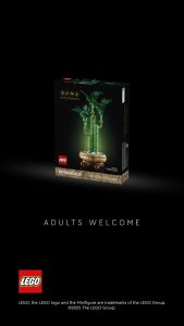 [BrickMonster] Lego 10344 Icons Lucky Bamboo (Botanical Series)