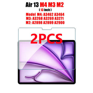 2 Pieces For iPad Air 11 13 M4 M3 M2 Tempered Glass Screen Protector For iPad Air 11-inch 13-inch 2026 2025 2024 Protective Film