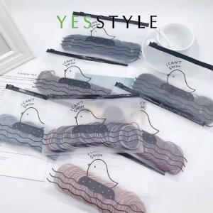 Yesstyle [ISI 100 PCS] Ikat Rambut Karet Warna Warni Kuncir Rambut Elastis
