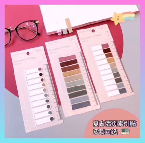 SFE Sticky Note 200PCS Sticky Note Memo Pad Lable Sticker Bookmarks Notepad Tag Stickers School Office Stationery