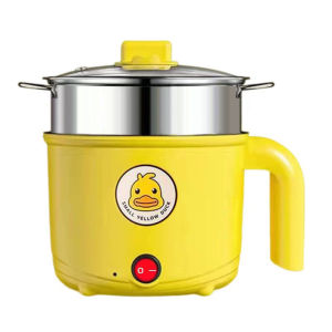Mini Electric Cooking Pot Dormitory Soup Pan Student Room Noodle Cooker Multifunctional Home Use Small Kitchen Appliance