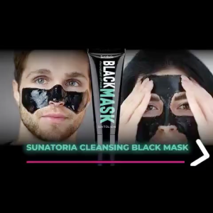 MOOYAM Bamboo Charcoal Peel-Off Mask – Blackhead Removal Pore Minimizing & Deep Cleansing