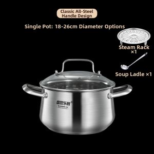 SENSES COOKER | Heavy-Duty Steaming Pot Double-layer Triple-layer