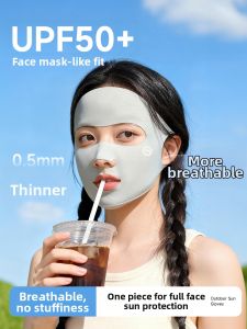 UV Protection Lightweight Face Mask Outdoor Breathable