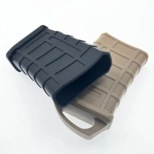 Tactical Hunting Accessories M4 M16 Tactical Quick Magazine Rubber Holster 5.56 Mags Rubber Pouch Sleeve Rubber Slip Cover