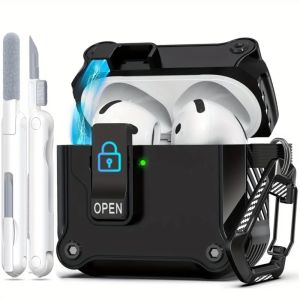 【Auto Pop-up】Earbuds Case Galaxy Buds 3 - Buds 3 Pro Shockproof Case Samsung Buds 3 ลายคาร์บอน ฝาครอบ คลิปล็อค ป้องกันหาย เคสแข็ง พร้อมที่คล้อง เคสหูฟังไร้สายเคสกันรอย กันกระแทก  Wireless Headphone Cover With Keychain Tpu Protective Case