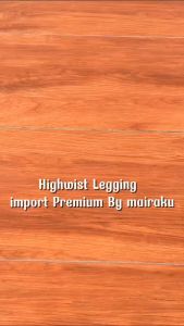 MAIRAKU - Celana Legging Standar Panjang Yoga Sport Olahraga Wanita Fitness Import High Waist