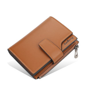 Ví Đựng Thẻ Mini Đa Năng Dành Cho Nữ Nhỏ Gọn Tiện Lợi Có Nhiều Ngăn Ngăn Đựng Ảnh Thẻ & Ngăn Đựng Tiền Xu Có Khóa Kéo