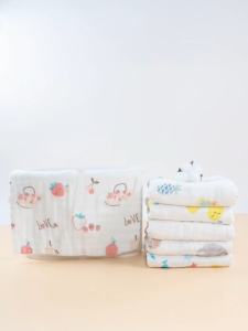 Soft Face Towel 6 layer 30x30cm Baby pure cotton soft multi-functional gauze towel Baby Wash Cloth
