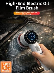 KVS | Electric Multi-functional Clean And Oil Film Removal Car Window Cleaning Brush