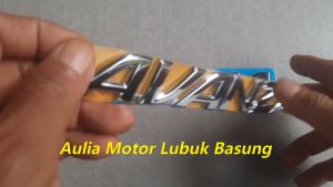 Emblem ORI Tulisan Toyota Avanza Lama Old New VVTi Chrome 2004-2011