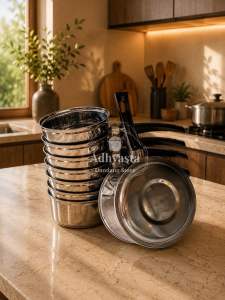 (COD) MURAH 5pcs Panci Susu stainles 16cm Grosir Lebih Hemat