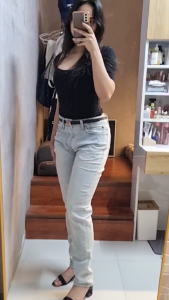 Giordano Korea Pencil Cut Denim for Women - Jeans