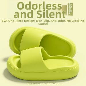 BUYANGSI | Thick Sole Hole Slippers Summer Home Wear Slip-on Toe-covered Stylish All-matching