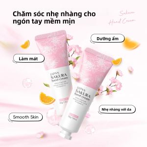 Kem Dưỡng Da Tay Sakura 30g Của LAIKOU - Dưỡng Ẩm Nuôi Dưỡng Da Tay Mang Lại Làn Da Mềm Mại Mịn Màng Tươi Mát Làm Đẹp Da Tay