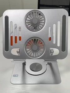 วัสดุเหล็กคาร์บอน ระบายความร้อนโครงยึด ไอแพด โทรศัพท์มือถือ ใช้ได้หลวมและแน่นปรับได้อย่างอิสระ  การสนับสนุนที่มั่นคง  พับได้ ง่ายต่อการจัดเก็บ