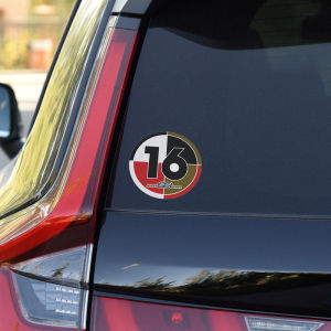 Non-Original Unlimited Mugen No. 16 Team Sticker Fit Civic and Accord Fuel Tank Cover Rear Window Decorative Decals