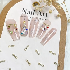 10 Bowknot Nail Phụ kiện DIY Butterfly Wings Stereo Nail Trang trí