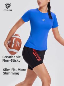 COSLEAF | Elastic Breathable Sweat Absorption Fitness Shirt