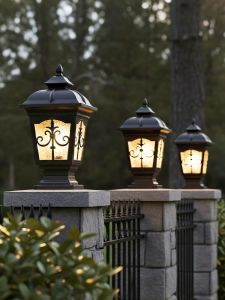 MARTINI | Solar Outdoor Waterproof Column Top Lights