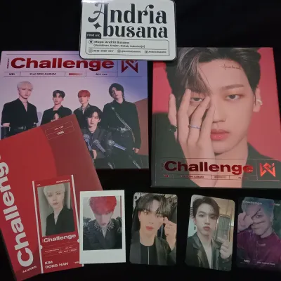 Album KPOP Murah Fullset WEi 2nd Mini Album Identity: Challenge All Ver