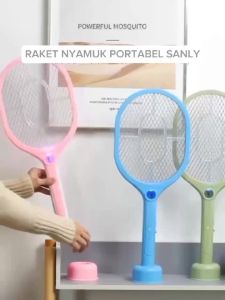 Raket Nyamuk Charger Listrik & Raket Nyamuk Listrik Reket
