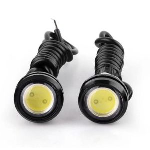 2PCS EAGLE EYE LED LIGHT 12V Car Motorcycle Head Lamp Fog Signal Spotlight Sport Parking Interior Bulb Lampu Kereta Motor 汽车摩托车雾灯聚光灯