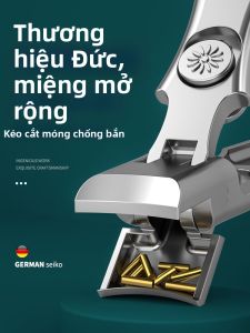 LVSHANGJIA | Kéo Cắt Móng Chống Bắn Rộng Miệng Đầy