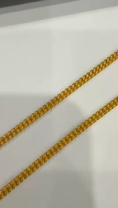 Poh Heng Jewellery 22K Single Link Chain in Yellow Gold[Price By Weight]