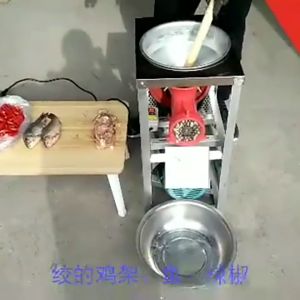 Electric Meat Grinder Commercial Large Multifunction Bone Crusher Can grind Chicken Skeleton Chili Appliance High Power 2200W