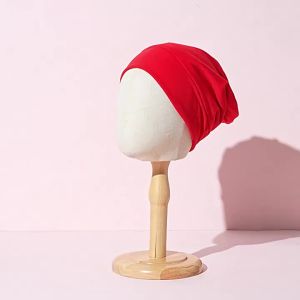 2 Chiếc Mũ Ngủ Bằng Vải Satin Mềm Mại Dành Cho Nữ Kiểu Khăn Trùm Đầu Hồi Giáo Mũ Hóa Trị Mũ Trùm Đầu Cho Người Bị Rụng Tóc Phong Cách Ả Rập Và Ấn Độ