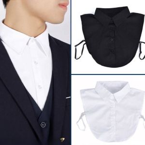 Cotton Fake Collar Blouse Detachable Shirt False Collar Women Men Collars Clothes Decoration Accessories