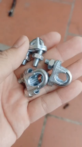 Cóc khoá dây cáp thép Ø 6mm #vattuducduyen