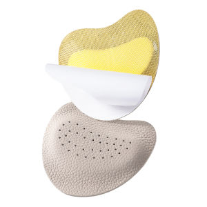 Genuine Leather Latex Cowhide Forefoot Pad Anti-Pain Anti-Slip High Heels Self-Adhesive Summer Sandals Shoe Accessories