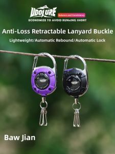 YOUDU | High Elasticity Anti-Loss Metal Keychain
