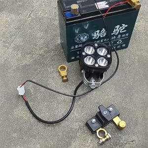 Automobile battery power cut switch Manual automatic power cutter Anti-destruction leakage protector Intelligent power main switch