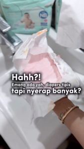 Yori & Co Popok Tape Premium Diapers As Soft As Feather NB/S 24pcs Popok Bayi Perekat Lembut Super Soft Daya Serap Maksimal