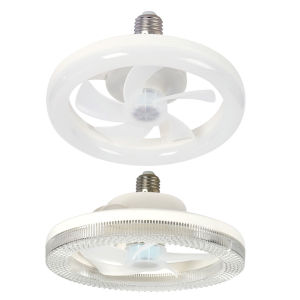 E27 Socket Ceiling Fans with Lights 30/40/48W LED Small Ceiling Fan Ceiling Fan Light for Porch Office Garage Restaurant